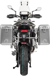 TOURATECH ZEGA Mundo aluminium pannier system for Triumph Tiger 900, Color: Alu Natur, Size: 31/38, Color for Rack: Silver | 01-421-6130-0