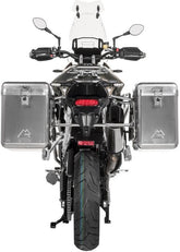 TOURATECH ZEGA Mundo aluminium pannier system for Triumph Tiger 900, Color: Alu Natur, Size: 38/45, Color for Rack: Silver | 01-421-6135-0