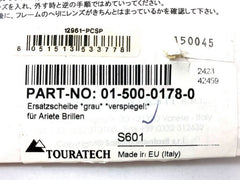 TOURATECH Replacement lens "grey" for Googles Ariete | 01-500-0178-0