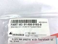 TOURATECH / ツアラテック Ariete AAA goggles with Touratech strap, black | 01-500-0193-0