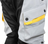 TOURATECH Compañero Summer Traveller, trousers women, Color: Yellow-Gray, Size: 42 | 01-510-1142-0