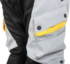 TOURATECH Compañero Summer Traveller, trousers men, Color: Yellow-Gray, Size: 60 | 01-510-1160-0
