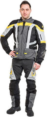 TOURATECH Compañero Summer Traveller, jacket men, Color: Yellow-Gray, Size: 30 | 01-510-1230-0