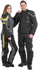 TOURATECH Compañero Weather Traveller, trousers men, Color: Yellow-Gray, Size: 28 | 01-510-2128-0