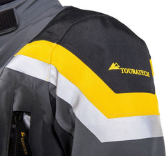 TOURATECH Compañero Weather Traveller, jacket men, Color: Yellow-Gray, Size: 60 | 01-510-2260-0