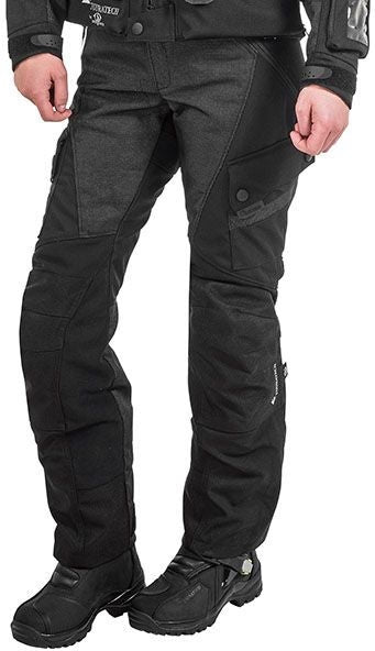 TOURATECH Compañero Summer Traveller, trousers women, Color: Black, Size: 40 | 01-511-1140-0