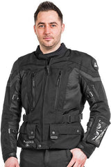 TOURATECH Compañero Summer Traveller, jacket men, Color: Black, Size: 25 | 01-511-1225-0