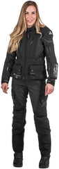 TOURATECH Compañero Summer Traveller, jacket women, Color: Black, Size: 36 | 01-511-1236-0