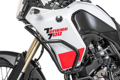 TOURATECH Stainless steel fairing crash bar, black Yamaha Tenere 700 | 01-632-5163-0