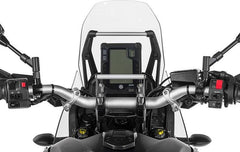 TOURATECH GPS handlebar bracket adapter with screws for handlebar risers 20 mm Yamaha Tenere 700, for navigation systems | 01-632-5411-0