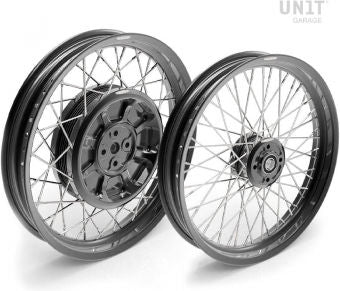 Unit Garage Pair of spoked wheels R100RS 48M6 (DRUM BRAKE) | 1024-tubeless