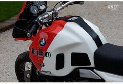 Unit Garage Alpina White/Red Tank cover | 1201WR