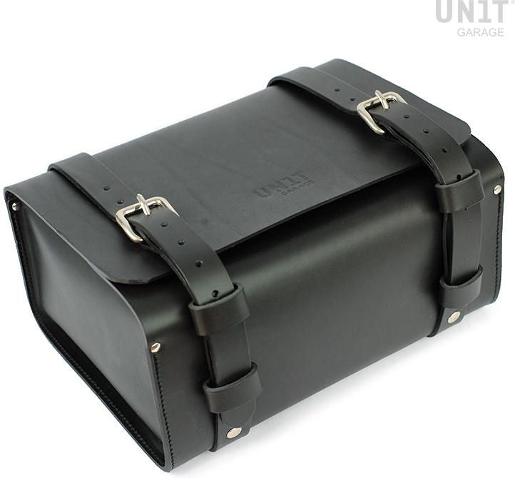 Unit Garage Rear Luggage Bag in grain leather nineT | 122509-01