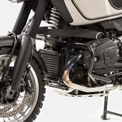 Unit Garage Cylinder bar guards and skid | COD. 1311Black