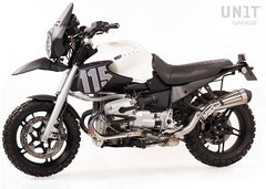 Unit Garage long seat black leather | COD. 1521BlackLthr+1556T