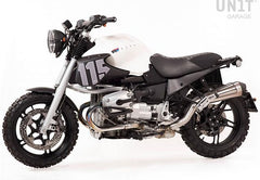 Unit Garage Seat Black Leather, Canvas R1150R | COD. 1567Black+1567T