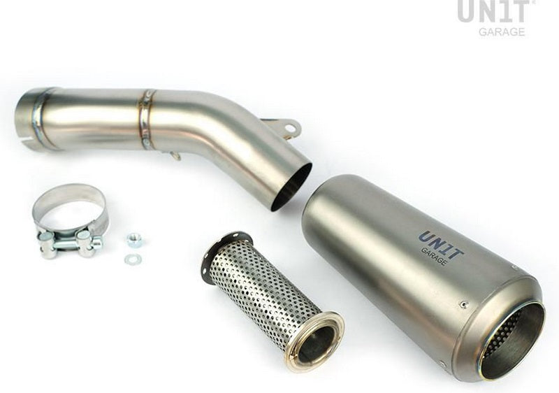 Unit Garage GP-style '10-'12 Titanium muffler | COD. 1611GS1012Tit