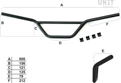 Unit Garage Handlebar nineT Comfort | COD. 1613Comfort+ADP