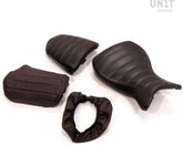 Unit Garage Seat cover in Brown Leather (double seat) | COD. 1628Brown