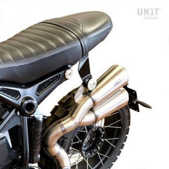 Unit Garage Support for high exhaust monoposto seat NineT Scrambler | 1646