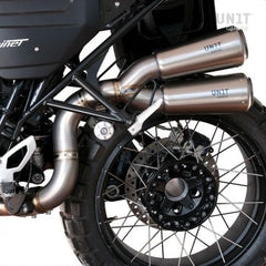 Unit Garage Double High Pipe nineT with visible welding | 1647TitS