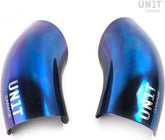 Unit Garage Pair of intake covers in Titanium | 1681Titanio