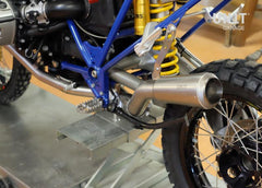Unit Garage Kit Complete exhaust HP2 Titanium | COD. 1708HP2Titanio