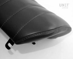 Unit Garage Seat Black leather, Canvas | COD. 1802Black_Black
