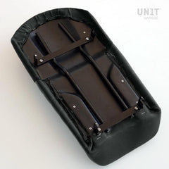 Unit Garage Seat Black leather, Canvas | COD. 1802Black_Black
