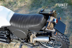 Unit Garage Seat Black leather, Canvas | COD. 1802Black_Black