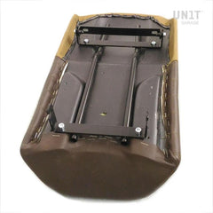 Unit Garage Seat Brown Leather, Canvas | COD. 1802Brown_Sand
