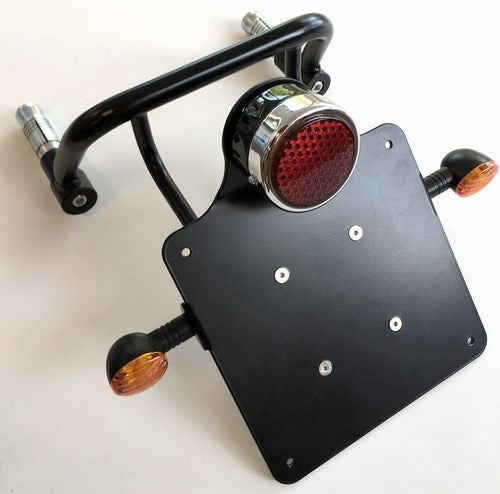 Unit Garage Frame plate holder and light | COD. 1803