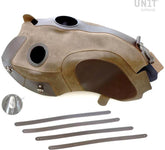 Unit Garage Tank cover in waxed suede | 2021