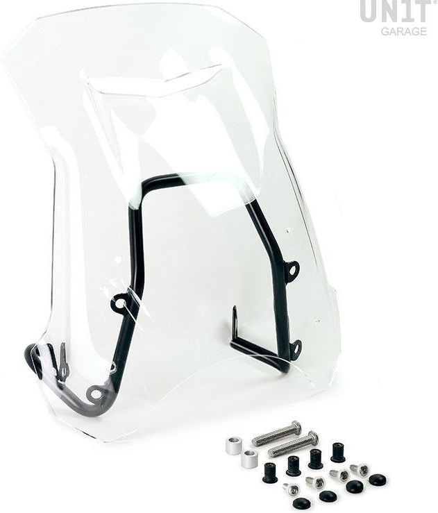 Unit Garage Windshield with GPS support for nineT Scrambler-Pure | 2035