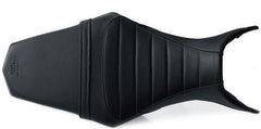 Unit Garage Seat cover in Black Leather (long seat) | COD. 2512Black