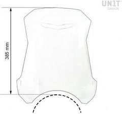 Unit Garage Windshield with GPS support for Ducati Scrambler | 2721