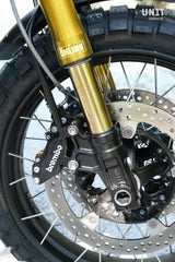 Unit Garage Ohlins USD fork kit LOW + Unit Garage triple clamp | 2904gold-Low