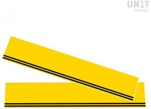 Unit Garage Pair of stickers Yellow 40th | 2910