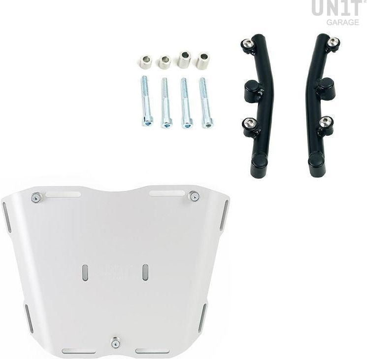 Unit Garage Husqvarna Norden 901 plate for Atlas top case with support | 3006-BL-AL5