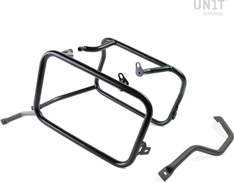 Unit Garage Triumph 1200 XC & XE frames for Atlas aluminum side panniers | 3106