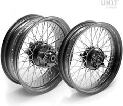 Unit Garage Pair of spoked wheels Triumph Thruxton&ThruxtonR 48M6 | 3116-tubeless
