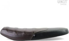 Unit Garage Seat cover in leather Black/Brown | 3137BL-BR