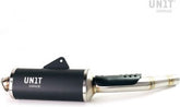 Unit Garage Black Exhaust with visible welding Ténéré 700 | 3205Tit-BL