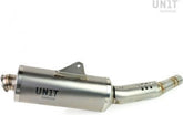 Unit Garage Exhaust in titanium with visible welding Ténéré 700 | 3205Tit