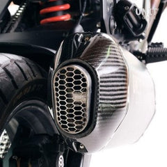 Unit Garage HD Pan America Titanium Black exhaust With OEM cover | 3300-with-oem-cover