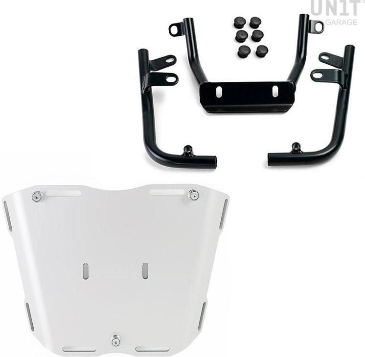 Unit Garage Pan America plate for Atlas top case with support | 3318-AL5