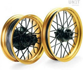 Unit Garage Gold pair of spoked wheels R18, R18 B, Transcontinental 24M9 | 3408