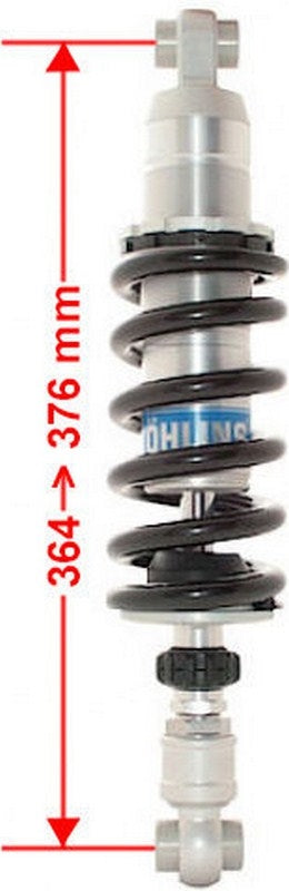 Unit Garage Rear suspension Ohlins low version | COD. AG1821