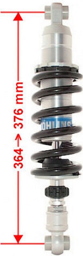 Unit Garage Rear suspension Ohlins low version | COD. AG1821