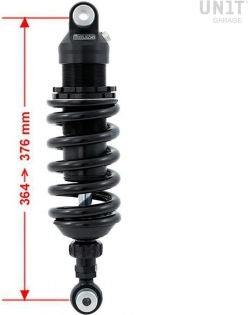 Unit Garage Rear suspension Ohlins low version BLACKLINE | AG2021